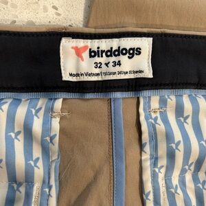 Birddogs Men’s Khaki Golf Chinos